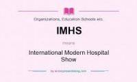 IMHS International Modern Hospital Show